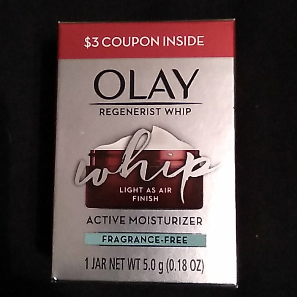 New! Olay Regenerist Whip Face Moisturizer .18 oz